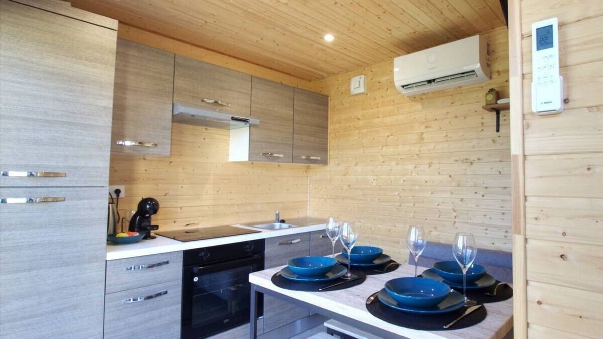 Lucay-le-Male Ski Chalet | Îlot COSY-SPA/CLIMATISÉ/PROCHE ZOO DE BEAUVAL/ROUTE DES CHÂTEAUX DE LA LOIRE