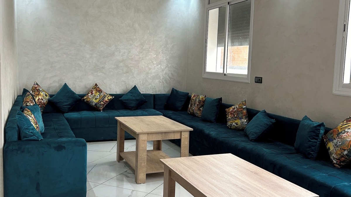 Ksar el-Kebir House | شقة مفروشة للكراء اليومي بالقصر الكبير تتتكون من صالة، غرفتين نوم ، حمام ،مطبخ