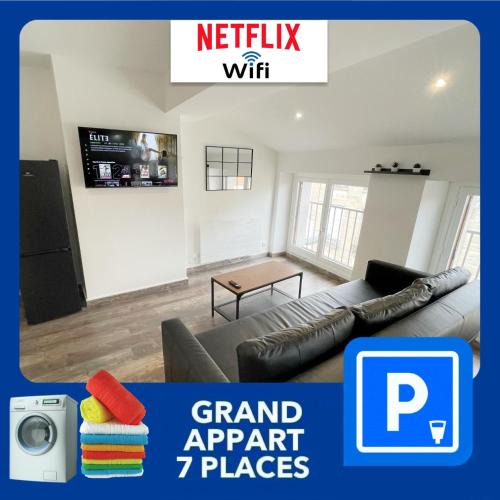 Cret de Roc Apartment | 017 CHIC & COSY F2 53m2 HYPERCENTRE WIFI SMART TV NETFLIX