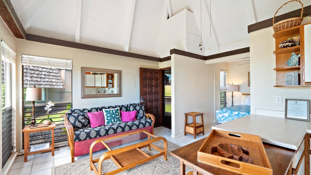 Punaluu Condo | #04 Black Sand Beach Condo | 0 Bed, 1 Bath