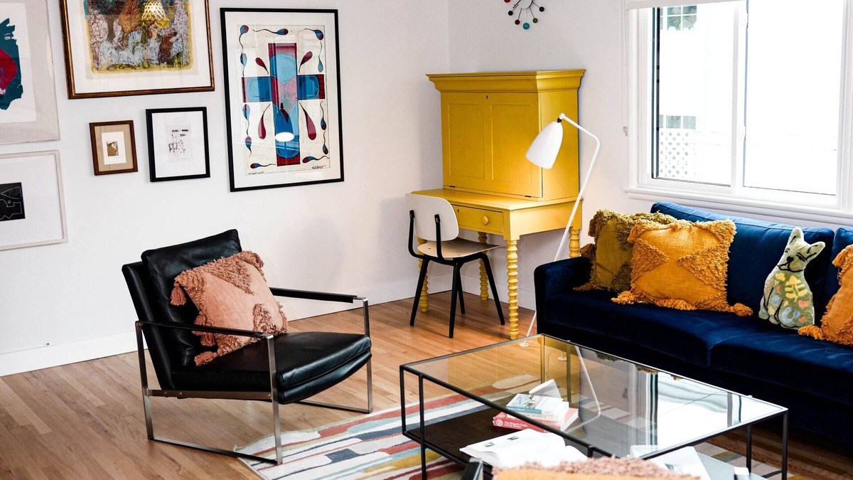 Burbank Apartment | 1+1 mid-century meets boho next to Studios