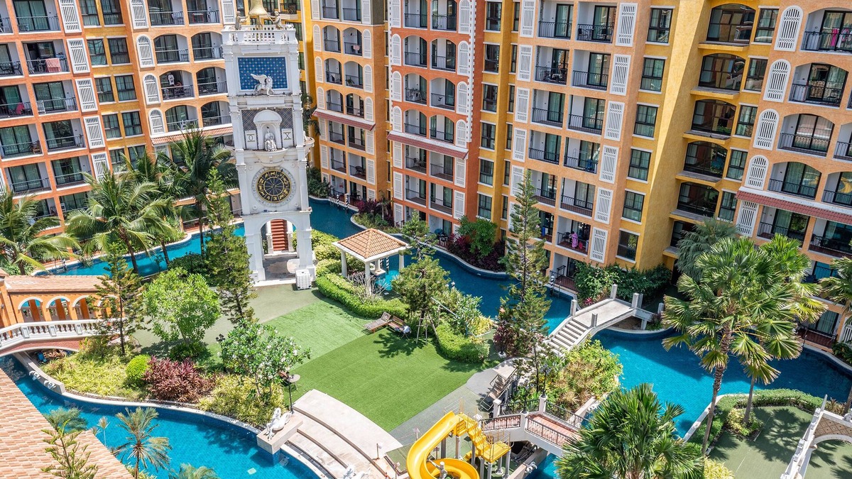 Na Chom Thian House | 1 bedroom condo with lavish swimming pool and gym access