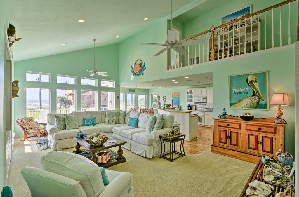 Indian Beach House | 1 Block to Beach Family Getaway in Galveston!
