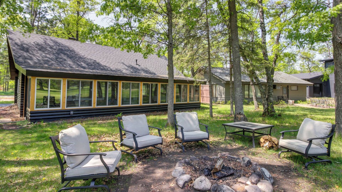 Breezy Point Cabin | 1 Mi to Beach & Lake: Breezy Point Cabin w/Yard!