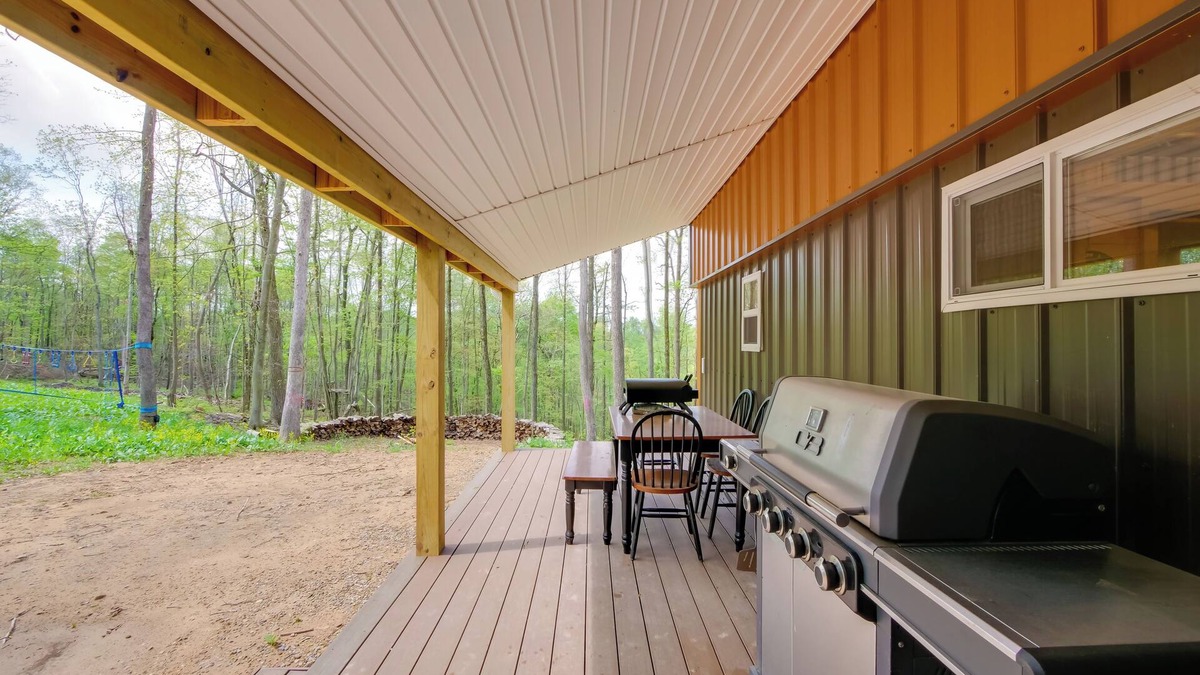 Blissfield Cabin | 1 Mi to Mohican River: Wooded Retreat w/Trails!
