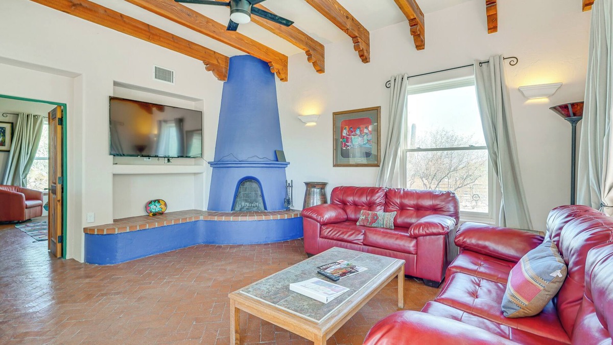 Tucson House | 1 Mi to Saguaro NP: Charming Tucson Casita