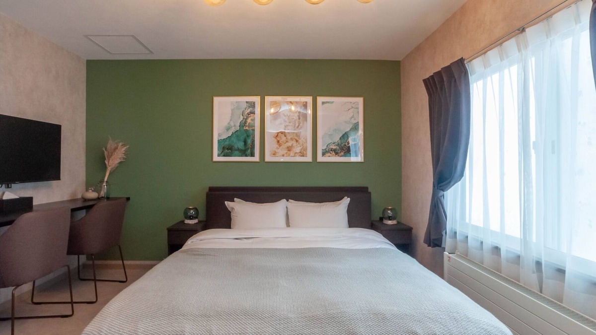 Kimobetsu Hotel | 1 queen bed with private shower toilet superior/Abuta-gun Hokkaidō