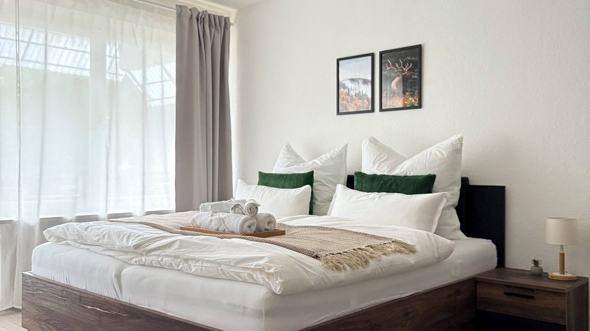 Bad Wildbad Apartment | 1-room apartment | near thermal baths & suspension bridge