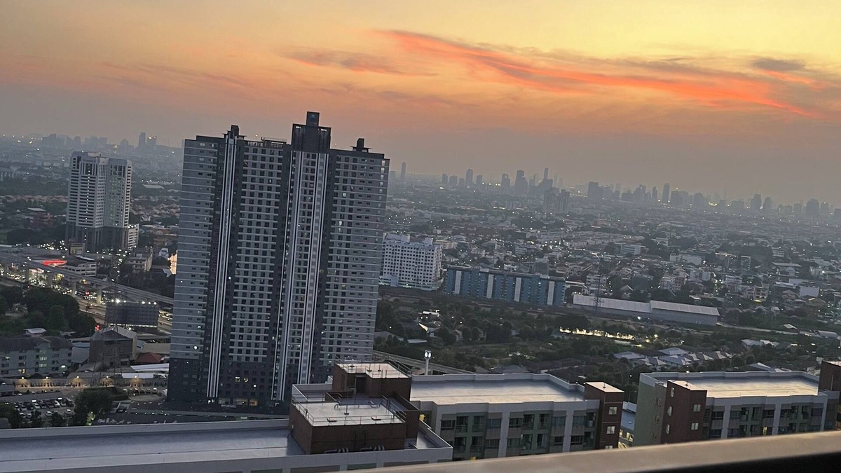 Suan Luang Condo | #1 Summer sunshine 29sqmnRoom with AC, fitness room, WiFi, pool, washing machine