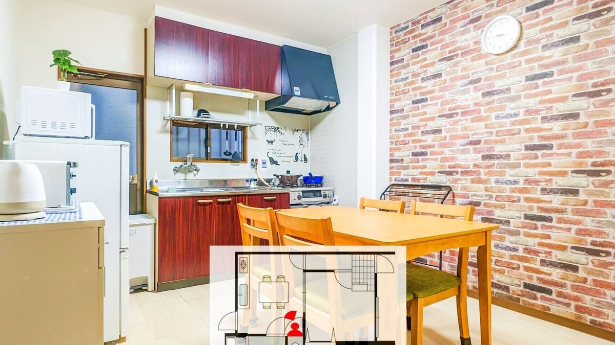 Nishinari Apartment | 1 Tatami BR Direct KIXNambaUmeda access DT01 - Room 1/Osaka Ōsaka