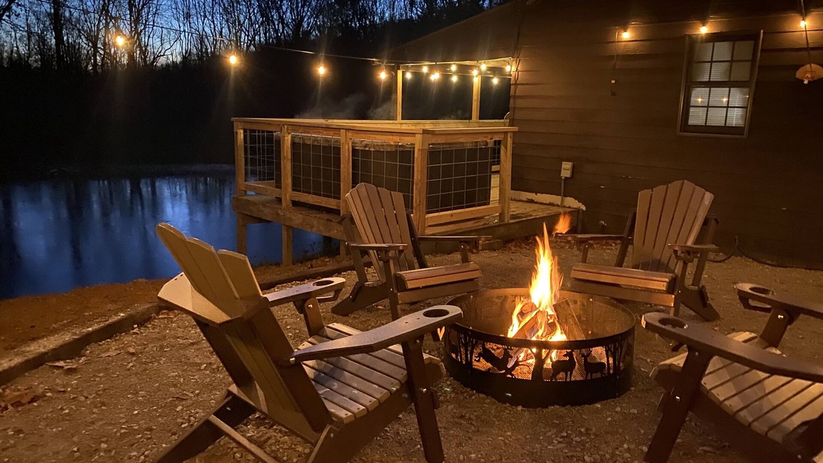 Rockbridge Cottage | 100 acres, FIREWOOD PROVIDED, Fishing Pond w/poles, Trail, firepit, pond views