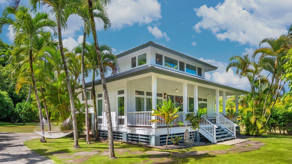Kalihiwai House | 100 Steps to Anini Beach Ocean View from Primary Peaceful TVNCU-4219/SP-2011-13