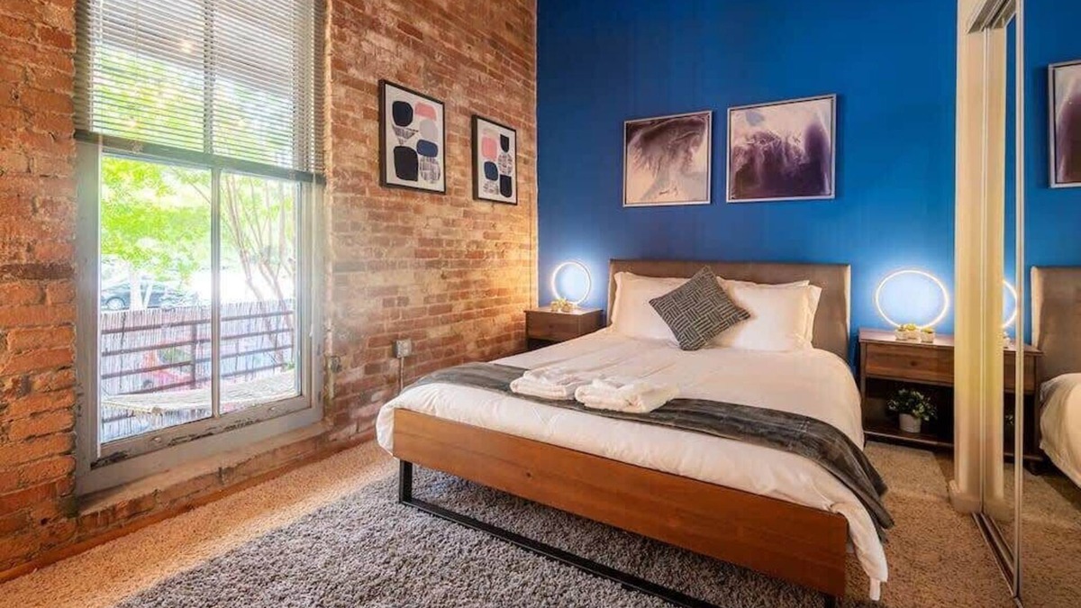 Downtown Apartment | 100 Year-Old Historic Brick 2BR Loft -Large Patio1