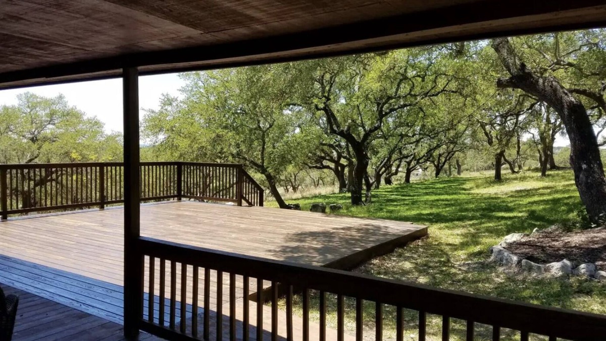 Dripping Springs House | 11 acre Hill Country Retreat with a 2000 sq ft deck.