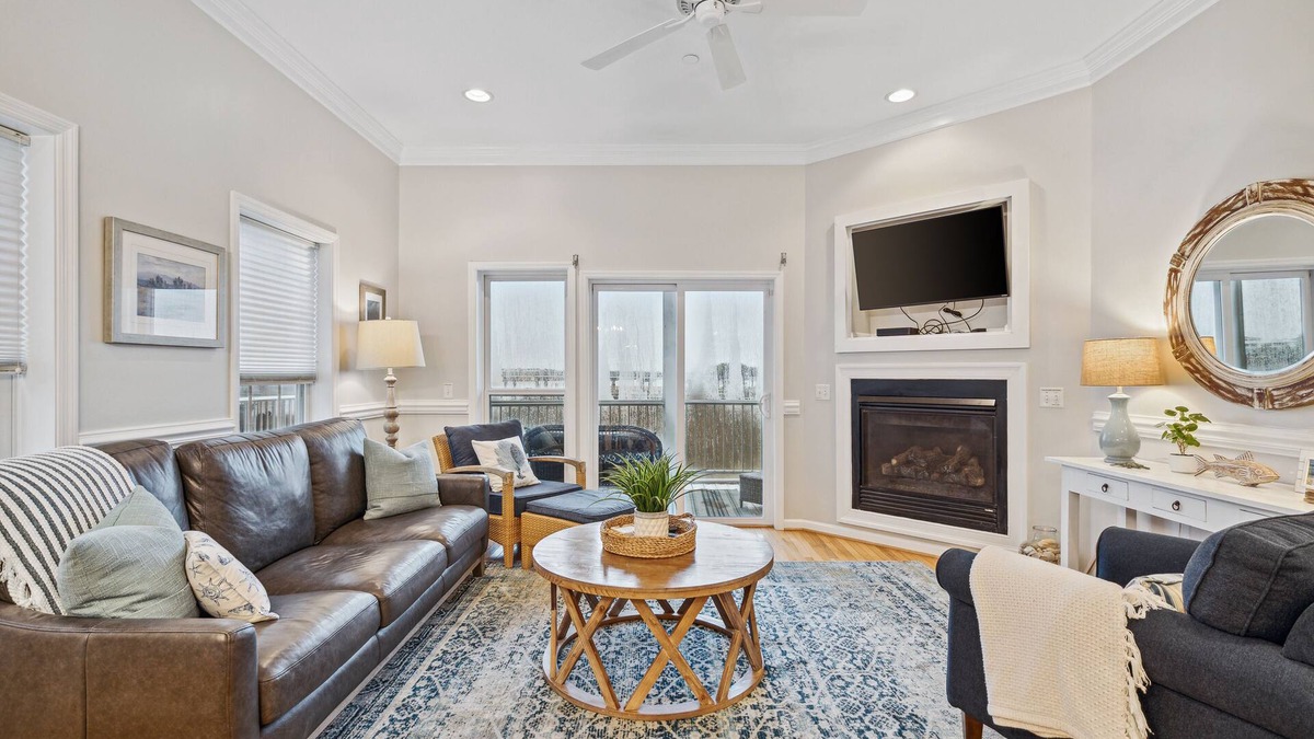 Waters Edge House | 110 Waters Edge! Luxury River Views with Community Pool, Screen Porch