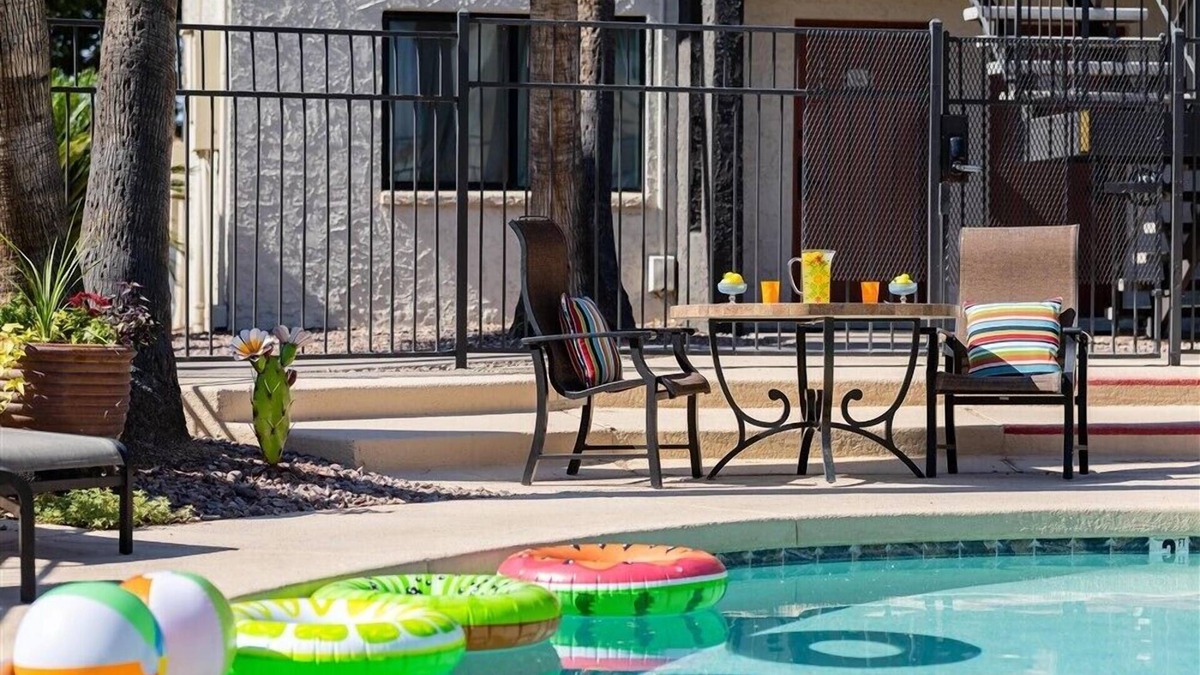 New Papago Parkway Apartment | 127 -Serene Scottsdale Escape – Gated 1BR on the Greenbelt
