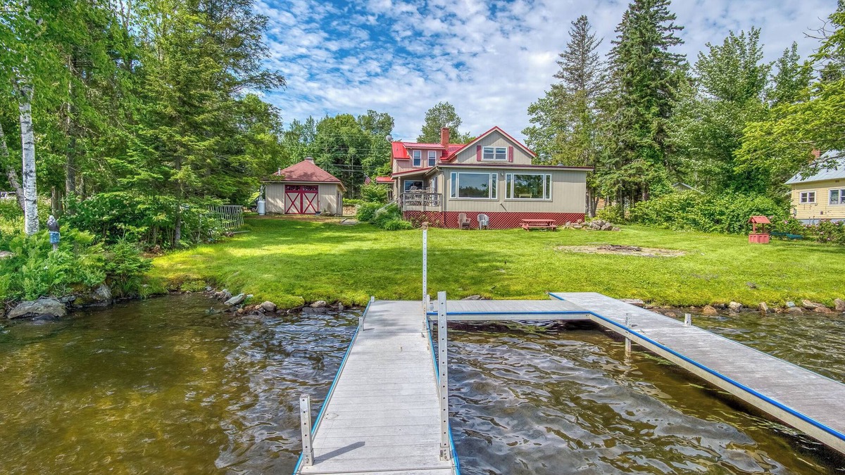 Oquossoc House | 130 Shore Road - Rangeley Lake with dock and pet friendly