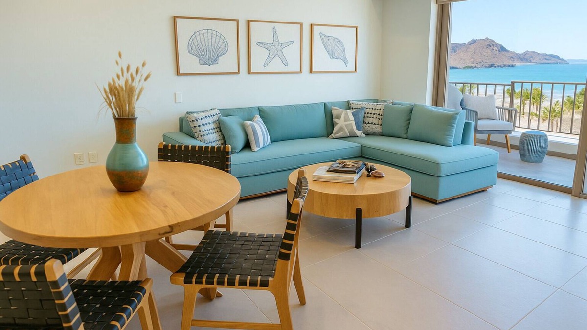 Loreto Condo | 1302 2BR/2.5BA Oceanfront Loreto @ Danzante Bay