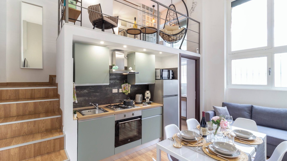 Morivione Apartment | 15 min Duomo] Loft with free parking near Navigli