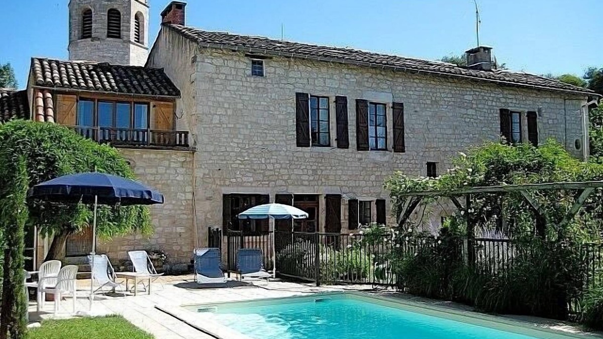 Vieux House | 15th Century Former Presbytery With Private Pool In A Charming Village