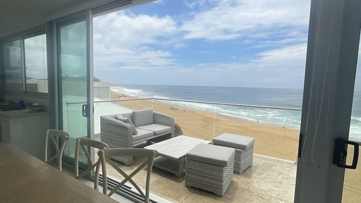 Central Coast Apartment | 17 steps-newly renovated penthouse apartment on wamberal beach.180degree views