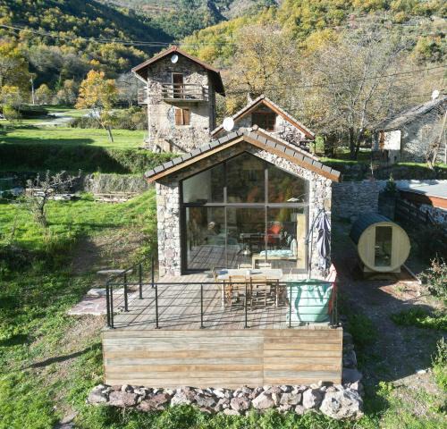 Valdeblore House | 17Th Century Renovated Barn In Valdeblore