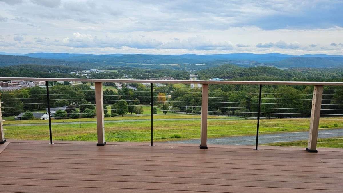 White River Junction House | 180-degree panoramic views of Vermont's mountains from the Living room, Hot Tub
