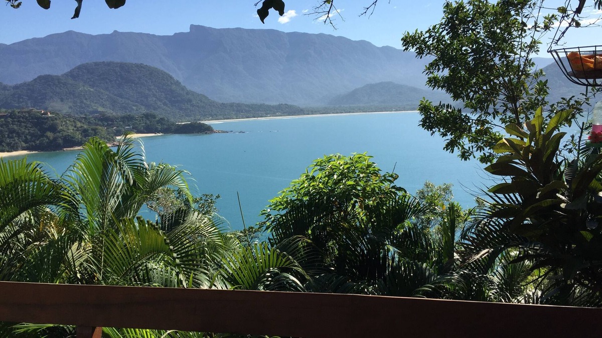 Praia Vermelha House | 180 degrees of sea view on the beach in an ecological and safe condominium!