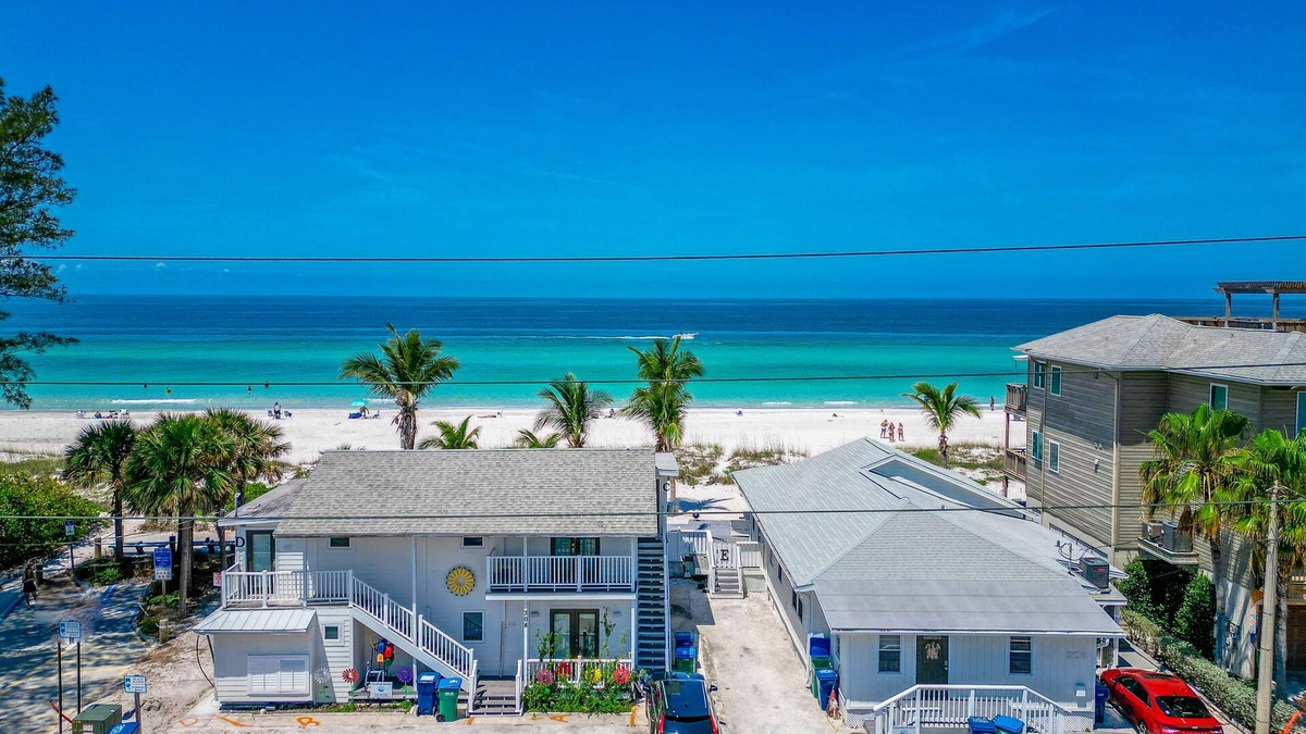Bradenton Beach Cottage | 1950's Beachfront Cottage- As close to paradise as you can get!