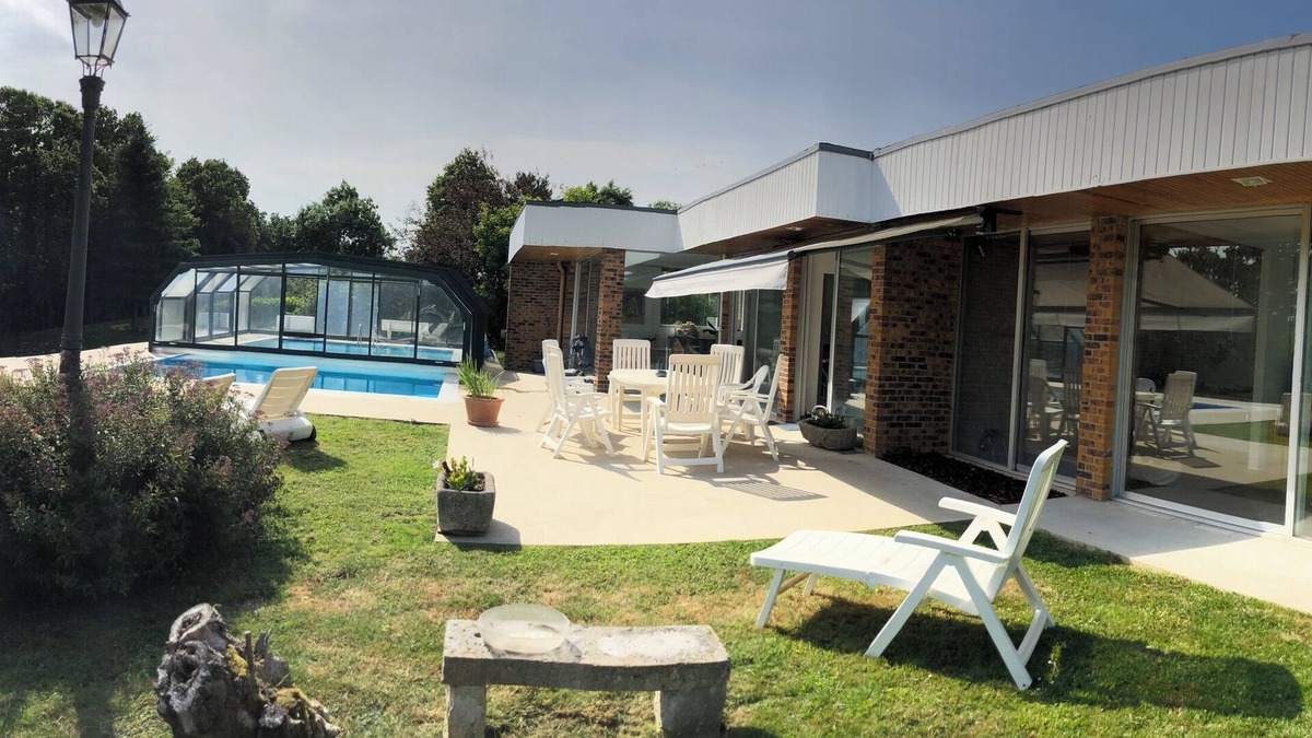 Manneville-sur-Risle House | 1975 ARCHITECT HOUSE renovated with swimming pools on 4000 m2 near HONFLEUR