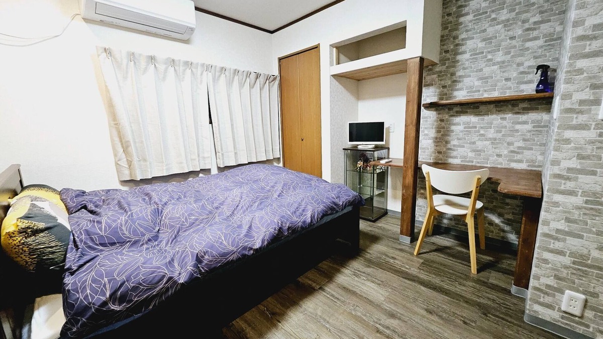 Uzumasa Apartment | 1F1 double bed 1single bed1 sofa bedkitchen - Hanazono Stay 1F A/Kyoto Kyōto