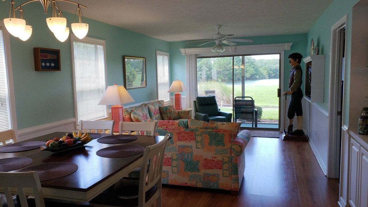 Pawleys Island Condo | 1st floor, 3-bedroom condo in Pawleys Island on the 17th hole