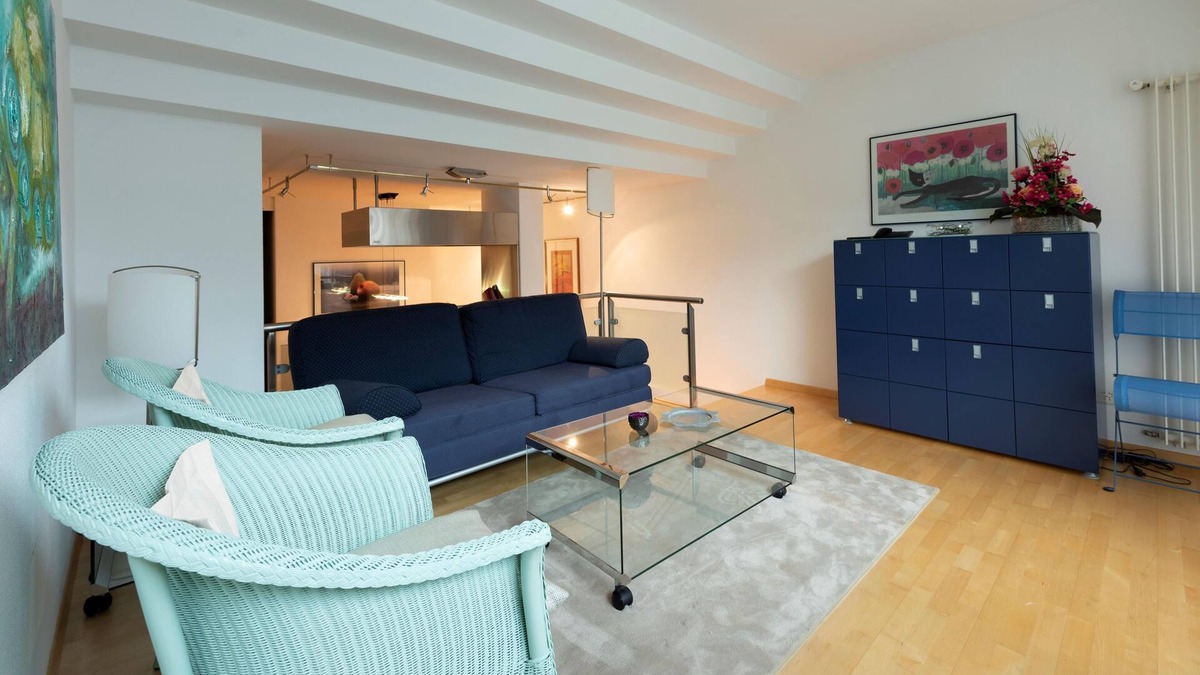 Savognin Apartment | 2.5 room apartment for 1 - 4 people with a view of the village of Savognin