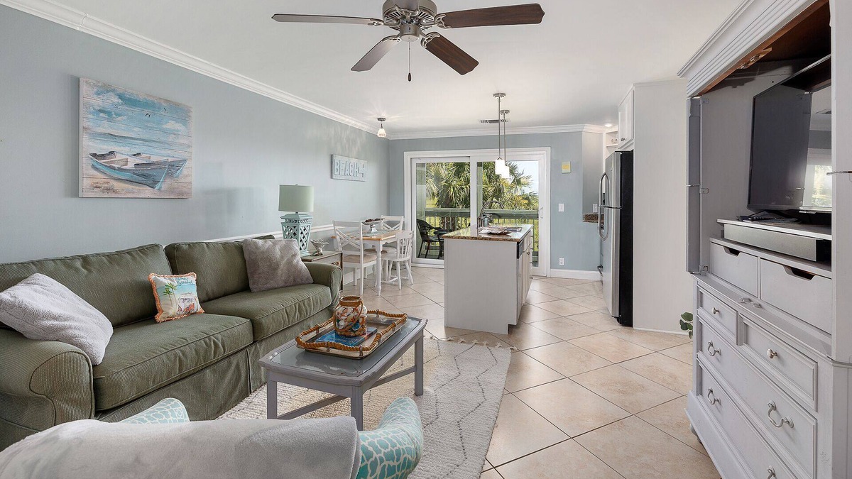 St. Simons Island Condo | 2 bed/2 bath marsh front unit in Sea Palms