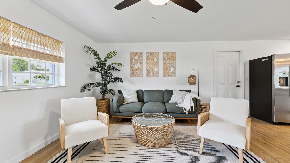 Indian River Estates House | 2 Bed Tropical Oasis Near Beach