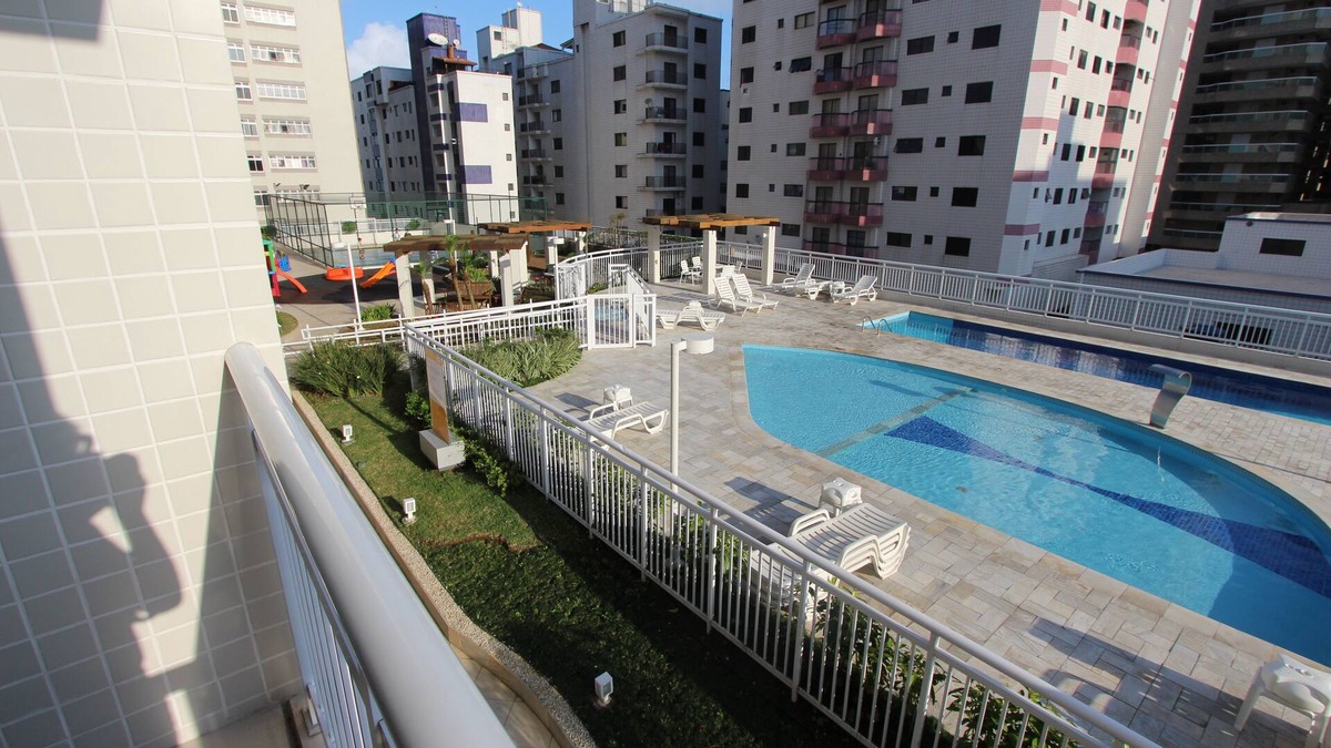 Vila Assuncao Apartment | 2 bedroom apartment, 1 suite, swimming pool, 700mb Internet, court