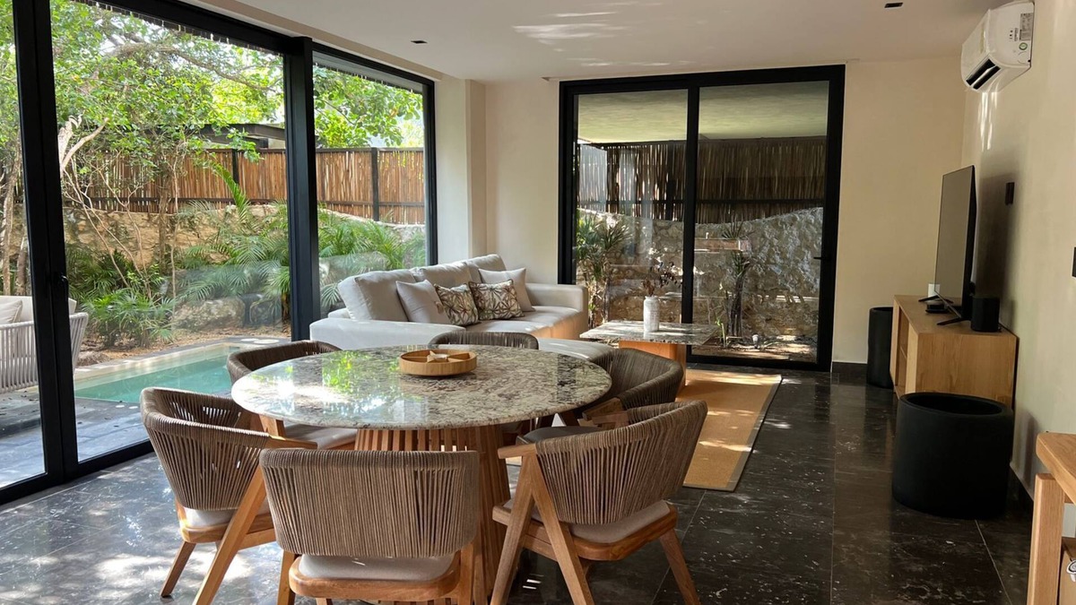 Playa Paraiso Apartment | 2 bedroom apartment with private bathroom, private jacuzzi in the garden.