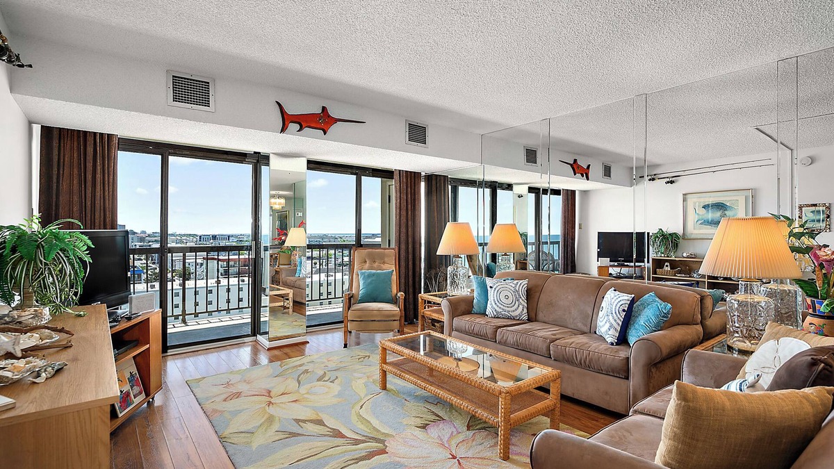 North Ocean City Condo | 2 Bedroom Braemar Towers Condo in an Amazing Resort Setting & Ocean Views