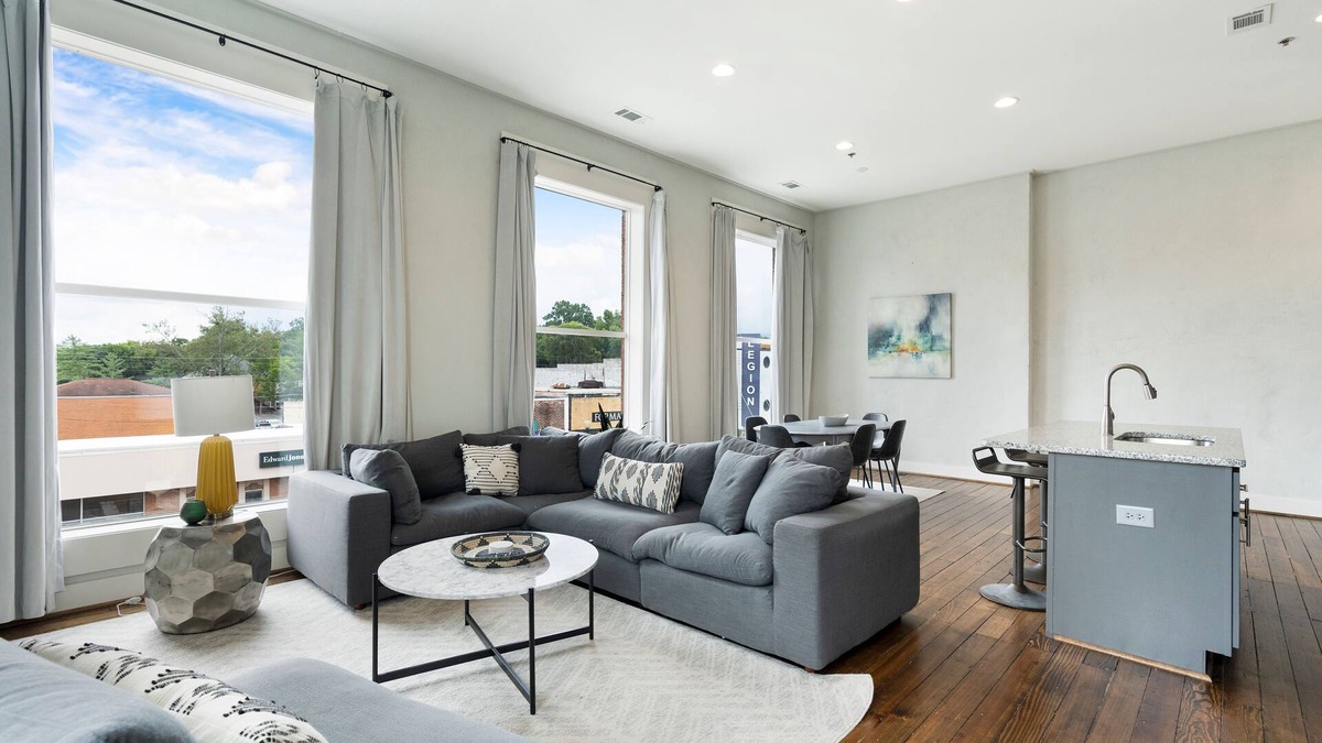 Cartersville Apartment | 2 Bedroom Downtown Cartersville Loft 2