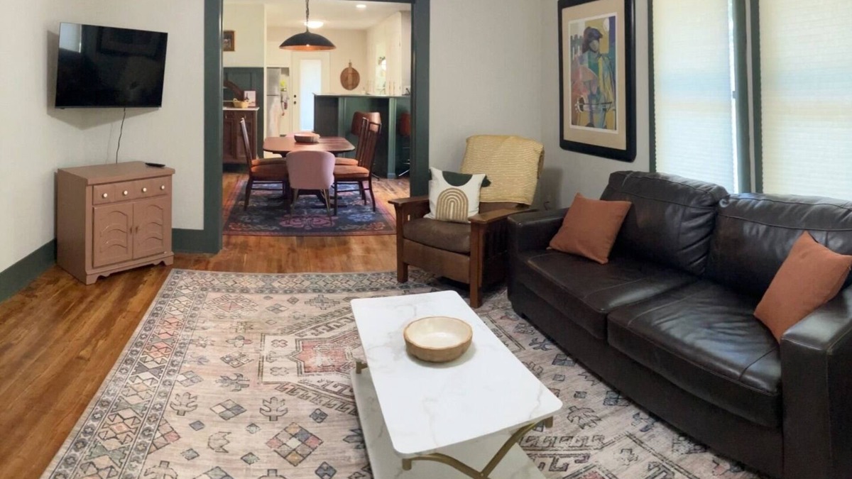 Stephenville House | 2-bedroom house in Stephenville—walk to downtown and 2 minutes from TSU campus