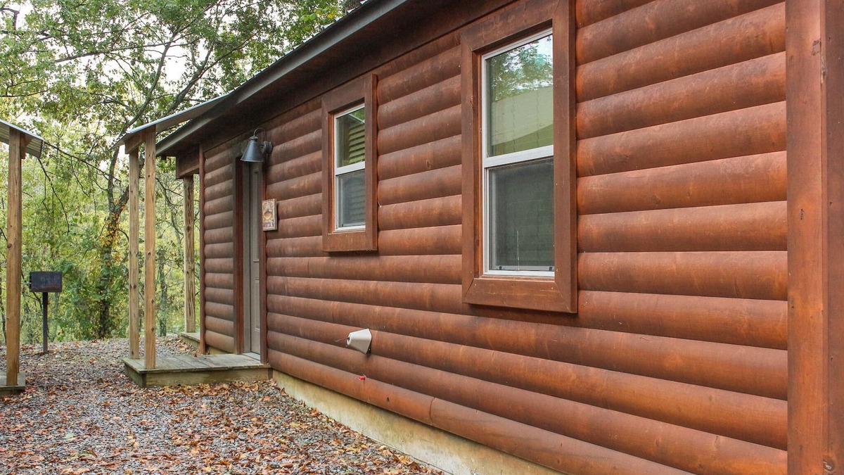 Swinging Bridge Village Cabin | 2 Bedroom Little Red Riverfront Cabin on Winkley Shoals