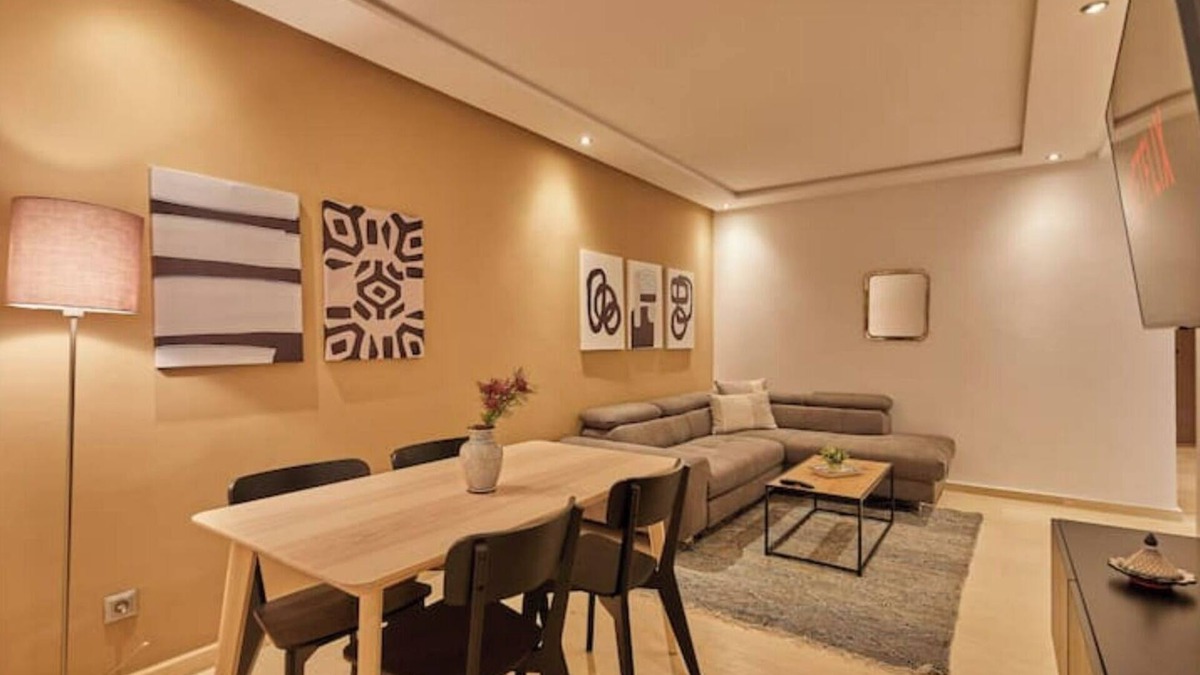 Quartier Hassan Apartment | ☀ 2 Bedroom Luxury Apt in Hassan Rabat + Parking