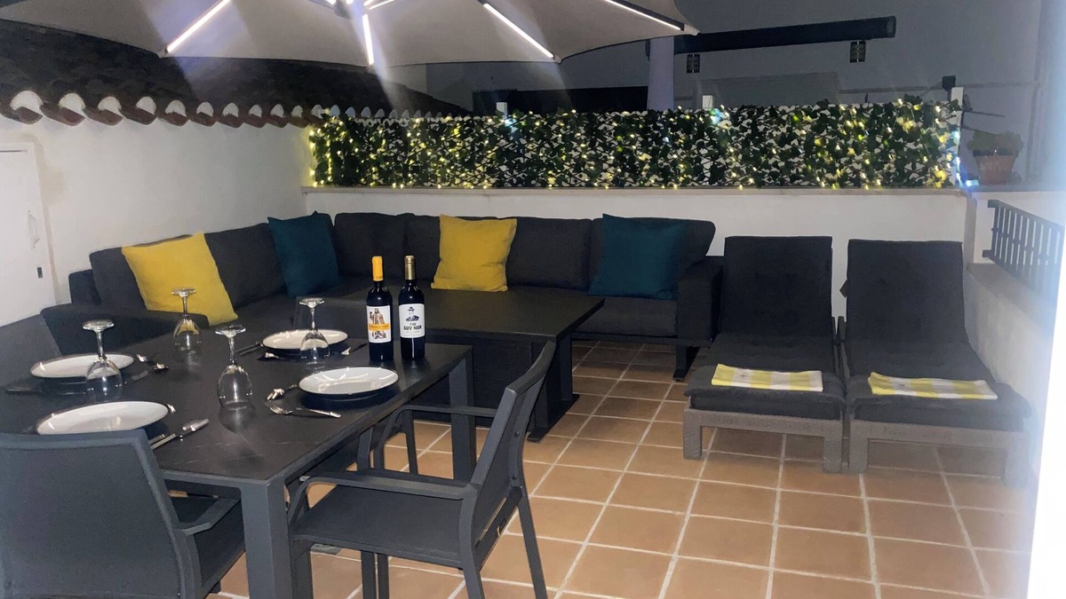 Roldan Apartment | 2 bedroom Penthouse apartment overlooking pool, lake and golf course.