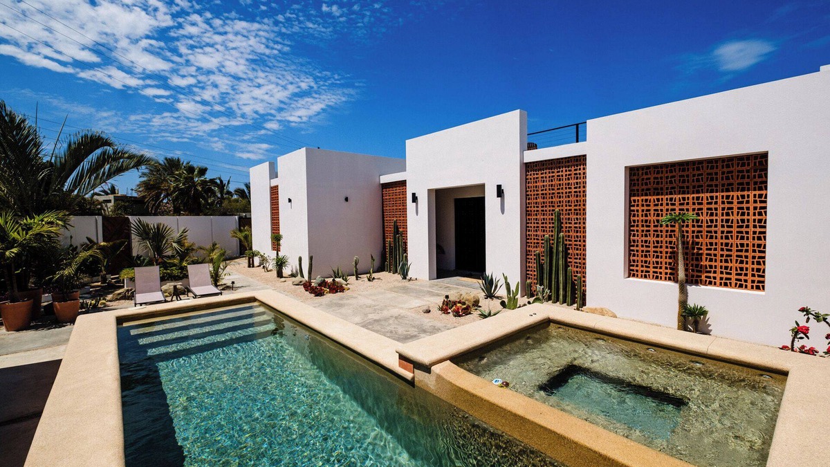 Todos Santos Villa | 2 BR Villa with Private Pool, Hot Tub, Fire Pit, 5-minute Walk to Beach