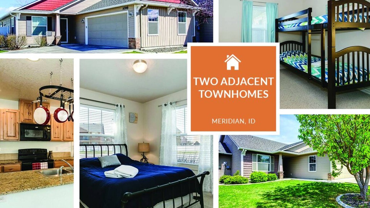 Meridian House | 2 Charming Homes | Private Yards | Sleeps 16 (9890)