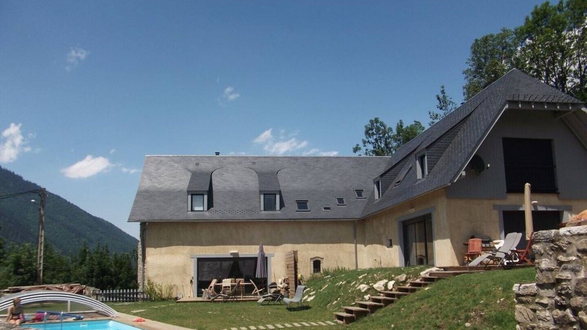 Cazaux-Frechet-Aneran-Camors House | 2 Granges 24 pers gîtes rental Pyrenees Arreau Loudenvielle Cycling swimming pool