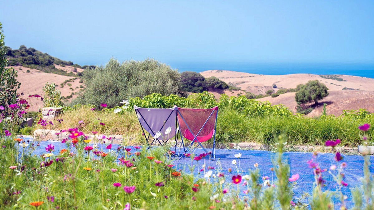 Douar Dmina House | 2 hectare estate, 25 pers, 12 bedrooms, sea view, pool, stove & cleaning