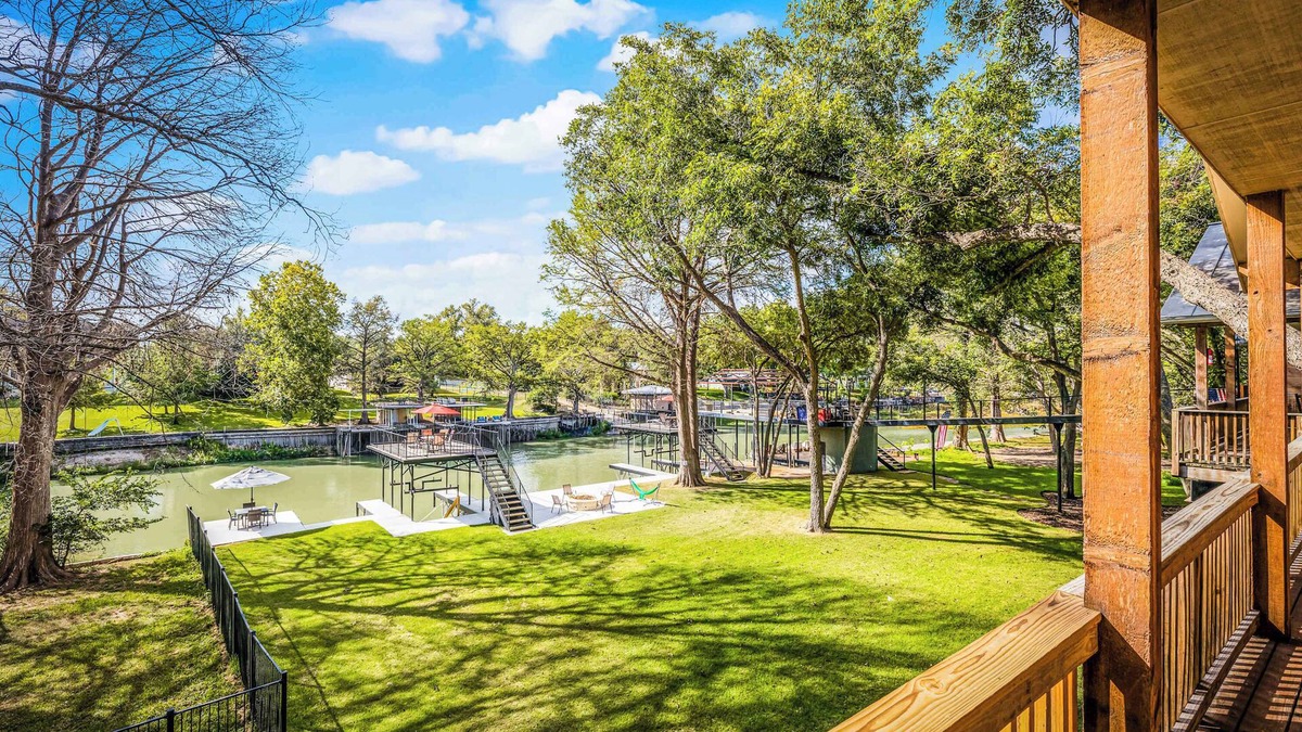 McQueeney House | 2 Houses | Waterfront | Deck | Firepit | 24 Guest