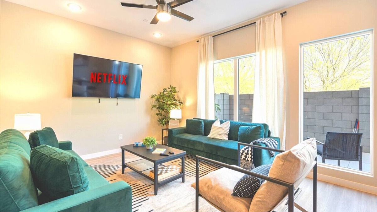 Surprise Apartment | 2 Large Vacation Suites I Pool, Patio & Games