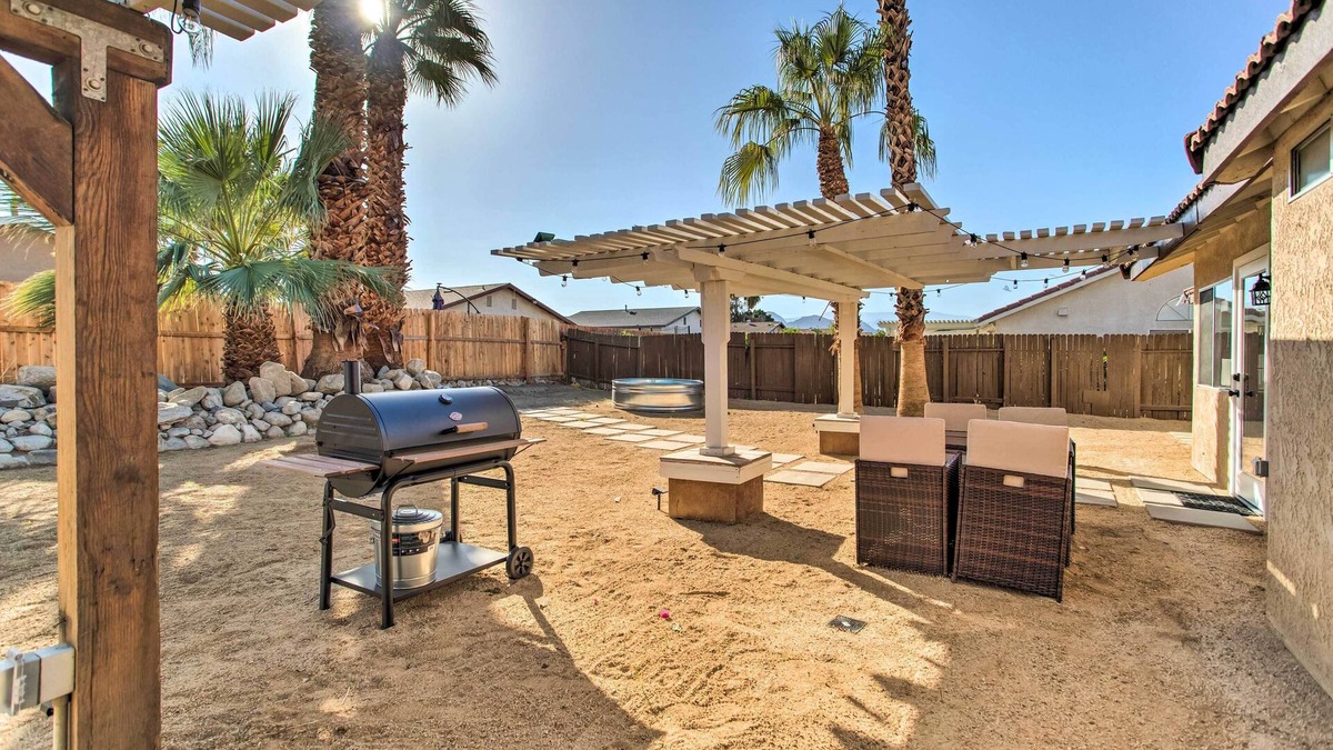 Indio Cottage | 2 Mi to Coachella: Indio Getaway w/Outdoor Oasis!